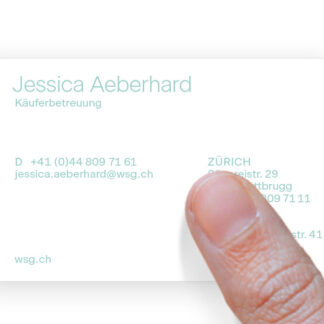 WSG Visitenkarten